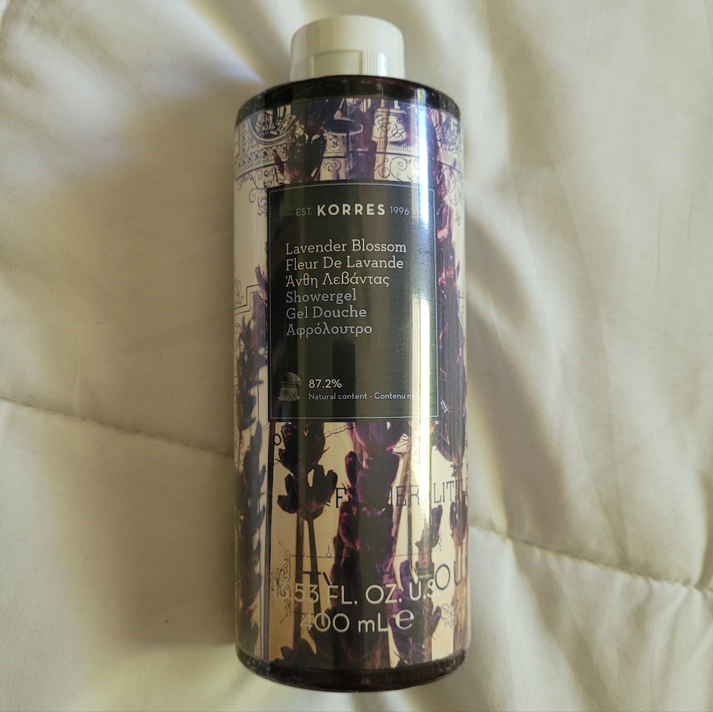 NWT Korres Lavender Body Wash